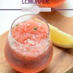 Looking for a cool, refreshing non-alcoholic summer drink recipe? Get the directions and try this delicious frozen strawberry lemonade recipe. This homemade lemonade is sure to be a hit with the whole family!