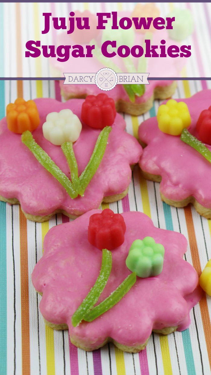 Looking for an easy sugar cookie recipe? Make these delightful Juju Flower Sugar Cookies! They are the perfect treat for a fairy party. Brighten someone's day with these delicious homemade sugar cookies.