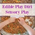 Do your kids need play prompts or invitations to play to keep them busy? Bust boredom with edible play dirt and a resource of fun learning activities.