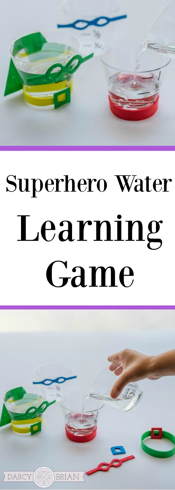Do your kids love pretending to be a superhero? This Superhero Water game is a fun kids activity that will help teach units of measurement as they pour water. It also encourages creativity as they add super powers. This learning game is loads of fun and simple to set up.