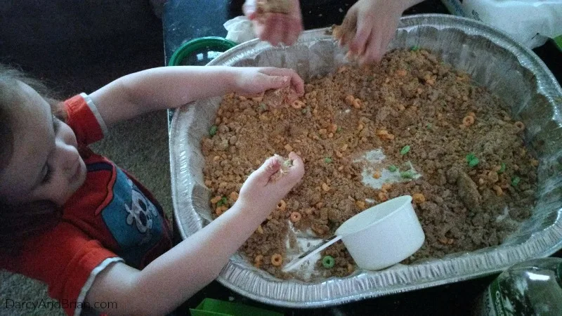 Digging Into Play With Edible Play Dirt