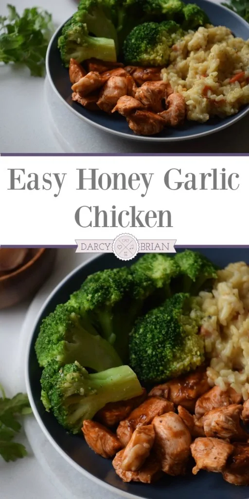 Looking for quick and easy meal ideas? This honey garlic chicken recipe is simple, flavorful, and ready in a little over 30 minutes. Add this easy dinner recipe to your meal plan rotation. It's perfect for busy nights!