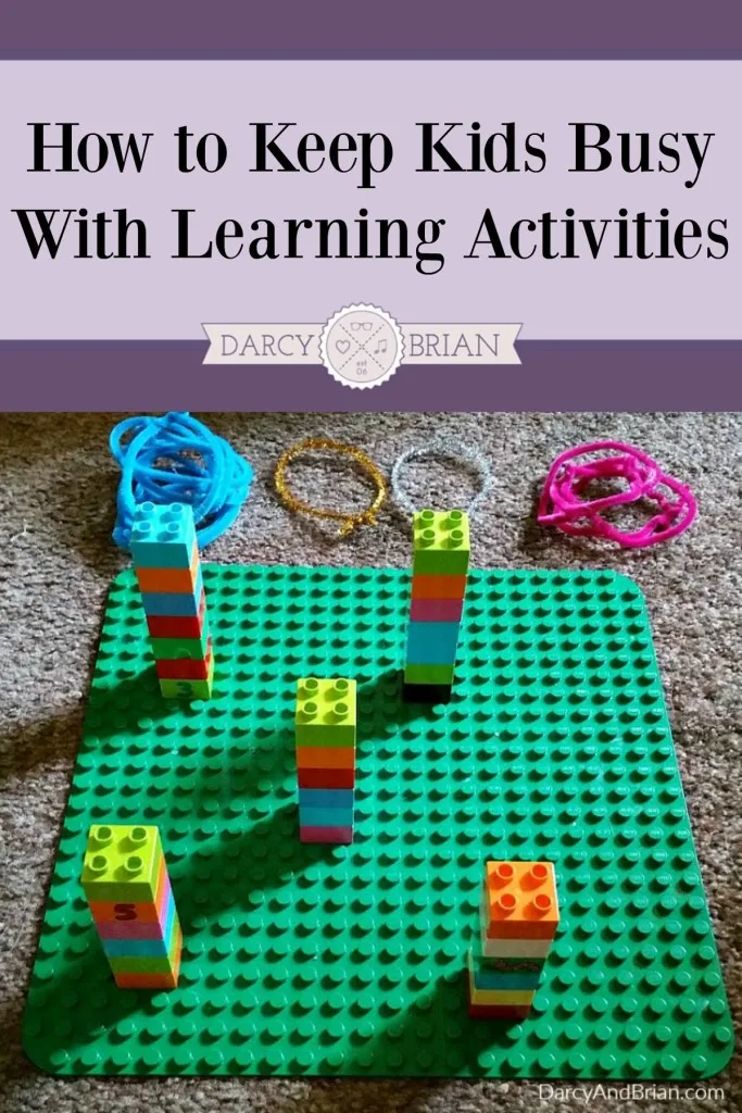 Keep kids busy with these LEGO learning activities! They'll love going beyond free building. Great way to make math, science, and reading fun instead of boring. Perfect indoor activities for rainy days or snow days. (OK, so these are a blast all year round.) Easily incorporate these ideas into a homeschool curriculum too!