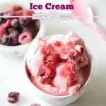 Looking for recipes to make with your fresh strawberries? Going strawberry picking is a fun family pastime which may leave you with more berries than you know what to do with. With a handful of ingredients, you can make your own ice cream at home to enjoy this summer. Make this homemade strawberry ice cream recipe with or without an ice cream maker!
