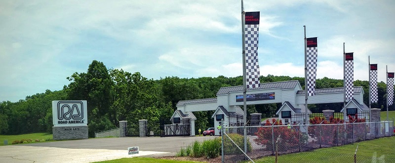 Road America main gate