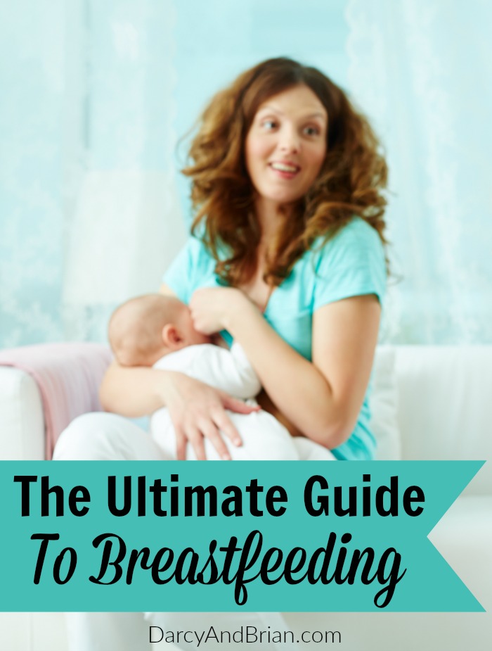 Our Ultimate Guide To Breastfeeding is a great beginning to your new journey as a nursing mom!