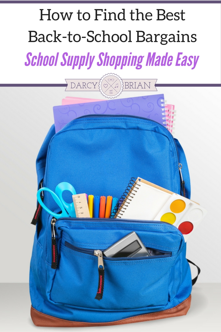 Stressed about shopping for school supplies? Don't be! Get tips on how to save your sanity while finding fantastic back to school bargains to keep school spending within your budget.