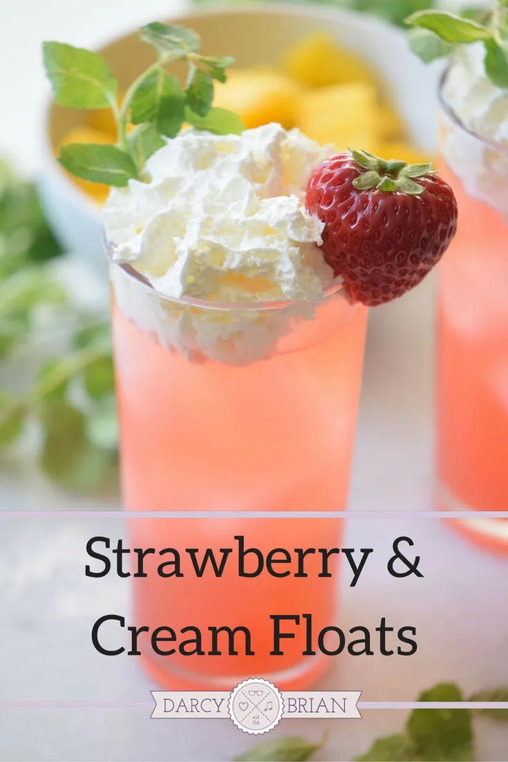 Do you love soda ice cream floats? This Strawberry and Cream Floats recipe is easy to make and tastes great. It's perfect for a family movie night or birthday party.