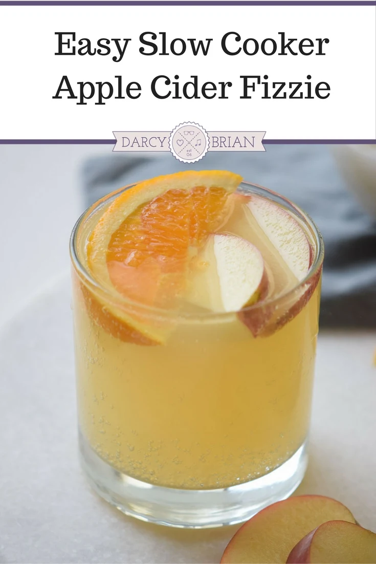 Looking for delicious apple recipes? This Slow Cooker Apple Cider Fizzie recipe is the perfect fall drink. It's easy to make in your Crock Pot for Thanksgiving and Christmas holiday parties.