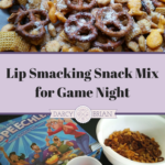 Looking for a fun quiet game to play at your next game night party? Check out our review of the game Speechless and get an easy snack mix recipe too! This game is a great option if you are hanging out with friends while baby is napping.