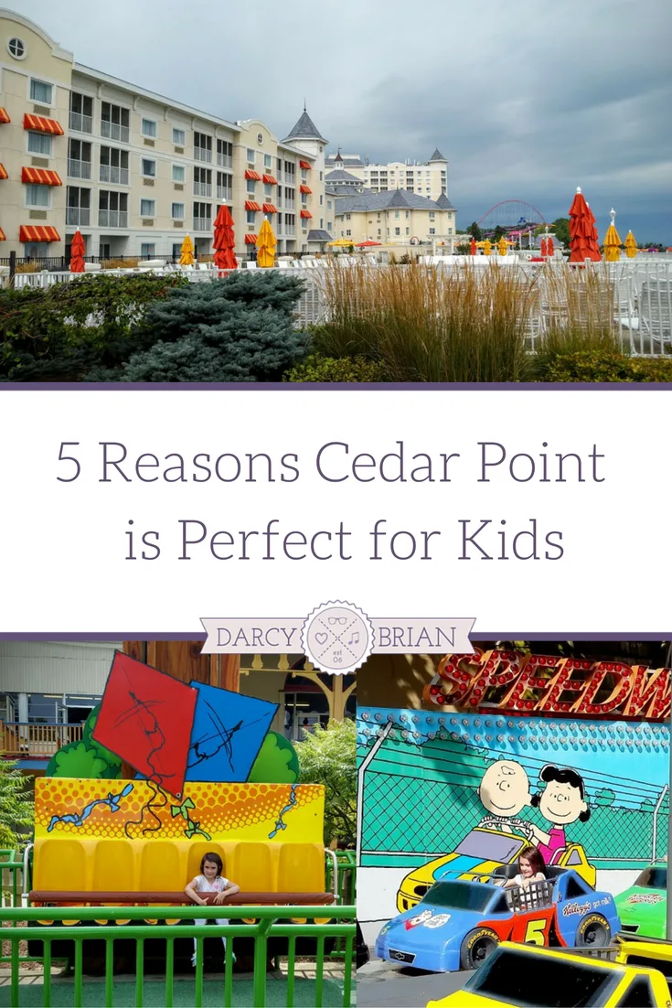 Looking for family vacation ideas? Check out the reasons one family thinks Cedar Point amusement park is perfect for kids. Family travel is fun when there are activities for everyone to enjoy. Find out why Cedar Point is a great choice for families with little kids.
