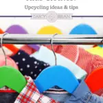 Decluttering old kids clothes? Not sure what to do with outgrown clothing? Check out these tips for upcycling kids clothing, donating, or reselling them.