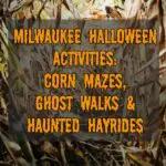 Looking for fun and spooky Halloween activities near Milwaukee, Wisconsin? Check out this list of haunted cornfields, family friendly corn mazes, ghost walks, and haunted hayrides.