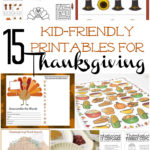 Free Thanksgiving Printables are just what you need to keep kids happy while you cook the turkey. Check out our list of 15 Kid-Friendly Thanksgiving Printables featuring fun activities like I Spy, coloring pages, easy crafts and more!