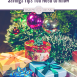 Save money and stay within your budget during the holidays with our top Christmas Shopping Savings Tips. These tips help keep me organized while shopping for Christmas gifts! Whether you shop online or in the store or if you plan ahead or are a last minute shopper, these tips will keep you on track.