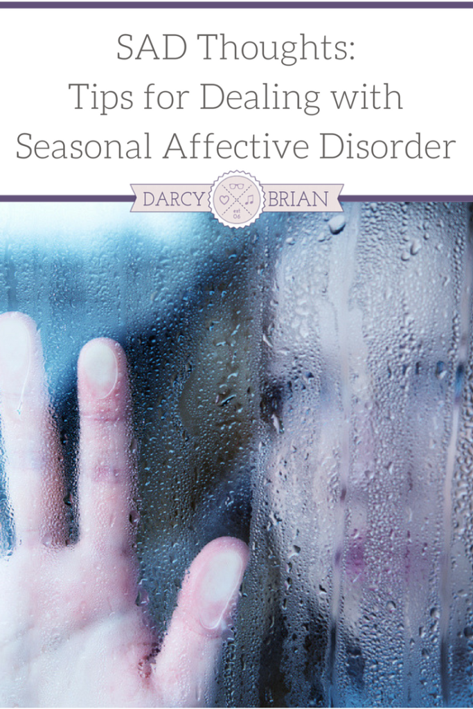 Sad Thoughts: Dealing with SAD or Seasonal Affective Disorder is a tough transition for people every winter. Check out our tips and suggestions to help!