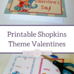 Does your kid and their friends love Shopkins? Mine does! Little Shopkins fans will love giving out these printable Shopkins Valentine's Day Cards at school! Perfect for classroom valentines.