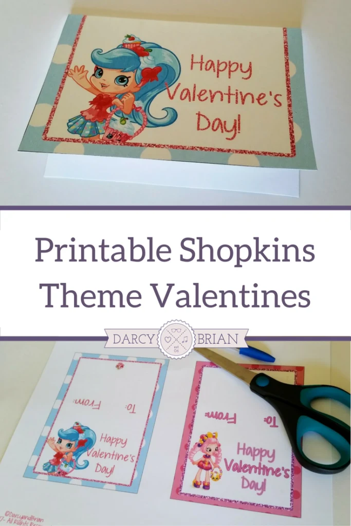 Does your kid and their friends love Shopkins? Mine does! Little Shopkins fans will love giving out these printable Shopkins Valentine's Day Cards at school! Perfect for classroom valentines.