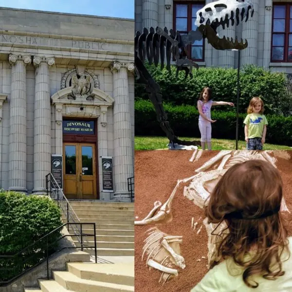 Visiting the Kenosha Dinosaur Museum with the kids. Find out what else is fun to do in Kenosha!