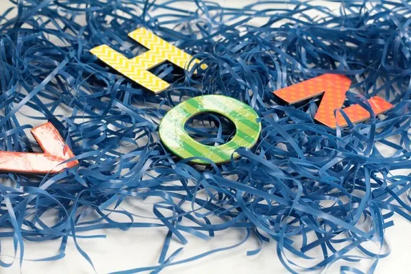 Kids will love this Fishing for Letters Magnetic Sensory Bin! It's a fun hands-on activity that helps young children work on letter recognition. Perfect for preschool and kindergarten age kids!