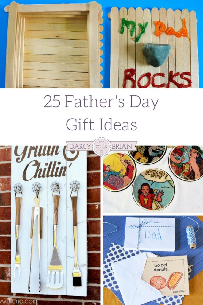 Looking for fun Father's Day gift ideas the kids can help make? This list of 25+ Father's Day gifts are just what you need to make sure Daddy feels loved for all that he does for his family! From cute printables to a homemade grill rack, there are lots of ideas Dad is sure to love.