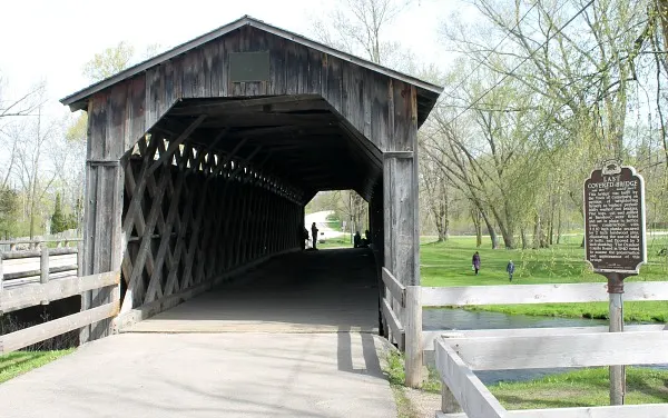Covered Bridge Park in Ozaukee County