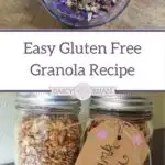 Looking for an easy gluten-free granola recipe? This recipe is simple to make at home and makes a perfect homemade DIY gift too!