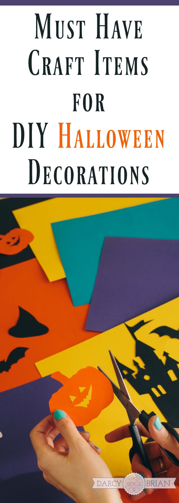 Get ready for some serious crafting with this craft supply list! Halloween Decoration Craft Items are a must if you are going to DIY your favorite ideas! Check out our master list for supplies you need!