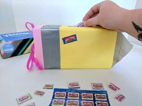 Easy DIY Box Tops Collection Box Tutorial