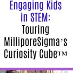 What a fun tour! The Curiosity Cube sparks curiosity with hands-on lab experiences for kids to encourage their interest in science and STEM related careers. This mobile lab is visiting cities across the US.