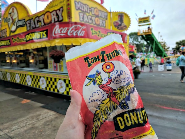 Delicious mini donuts at the MN State Fair