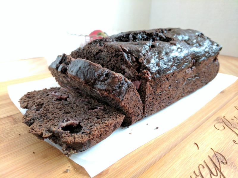 Looking for a delicious breakfast treat? Try making this Chocolate Strawberry Banana Bread recipe while also learning about Heifer’s School Milk Feeding Program (AD).