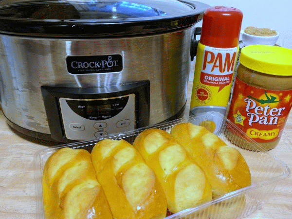 Steps to make crockpot apple pie bread pudding recipe