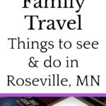 Great ideas for a Twin Cities Itinerary with your family! Planning a trip to Minnesota? Check out these fun things to do, places to eat, and why staying in Roseville is perfect for your family vacation. (ad) #VisitRosevilleMN #OnlyinMN #MySaintPaul #familytravel #roadtrip #midwest #midwesttravel #Minnesota #kidsactivities #familyactivities #itinerary