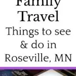 Great ideas for a Twin Cities Itinerary with your family! Planning a trip to Minnesota? Check out these fun things to do, places to eat, and why staying in Roseville is perfect for your family vacation. (ad) #VisitRosevilleMN #OnlyinMN #MySaintPaul #familytravel #roadtrip #midwest #midwesttravel #Minnesota #kidsactivities #familyactivities #itinerary