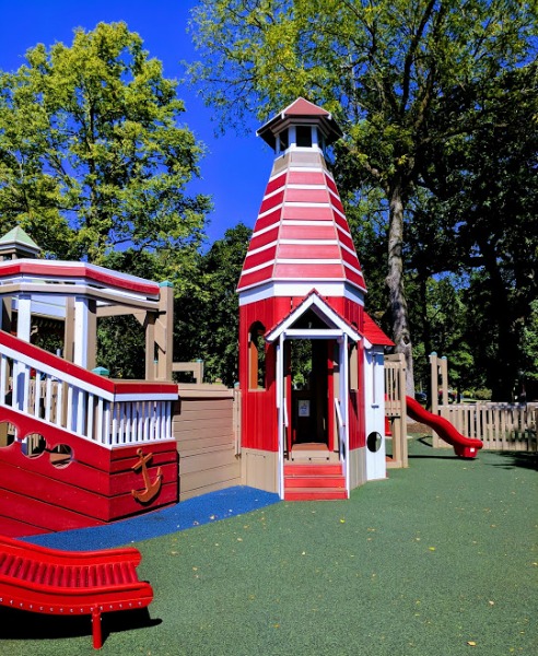 Camden accessible playground in Janesville WI