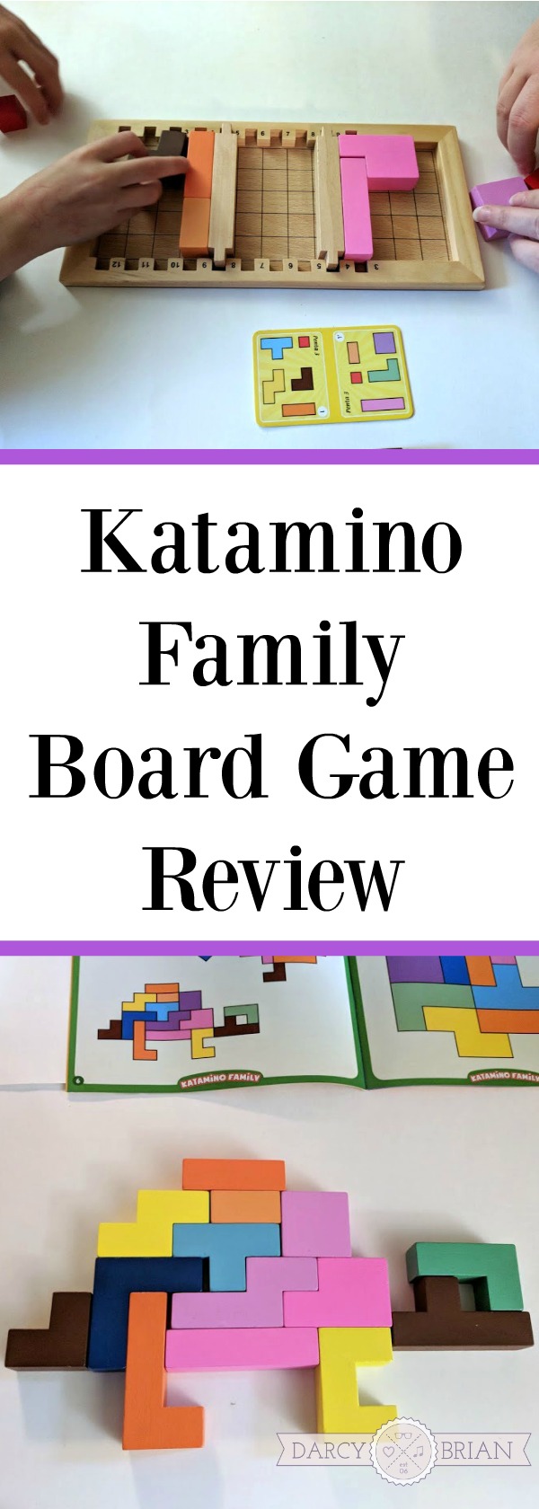 AD: Looking for a fun puzzle game to play on family game night? Find out why Katamino Family is the perfect game for all ages. It makes a great educational gift for Christmas and birthdays! #boardgames #puzzlegame #woodengame #kidstoys #kidgames #familygames #Christmasgifts #giftsforkids