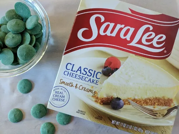 How to use frozen cheesecake for a dessert hack.