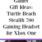Wondering what to get the gamer on your list? Then we have the perfect gift idea for you! Gamer Gift Ideas: Turtle Beach Stealth 700 Gaming Headset for Xbox One @BestBuy @turtlebeach #ad