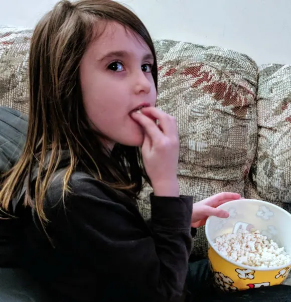 Popcorn for family movie night