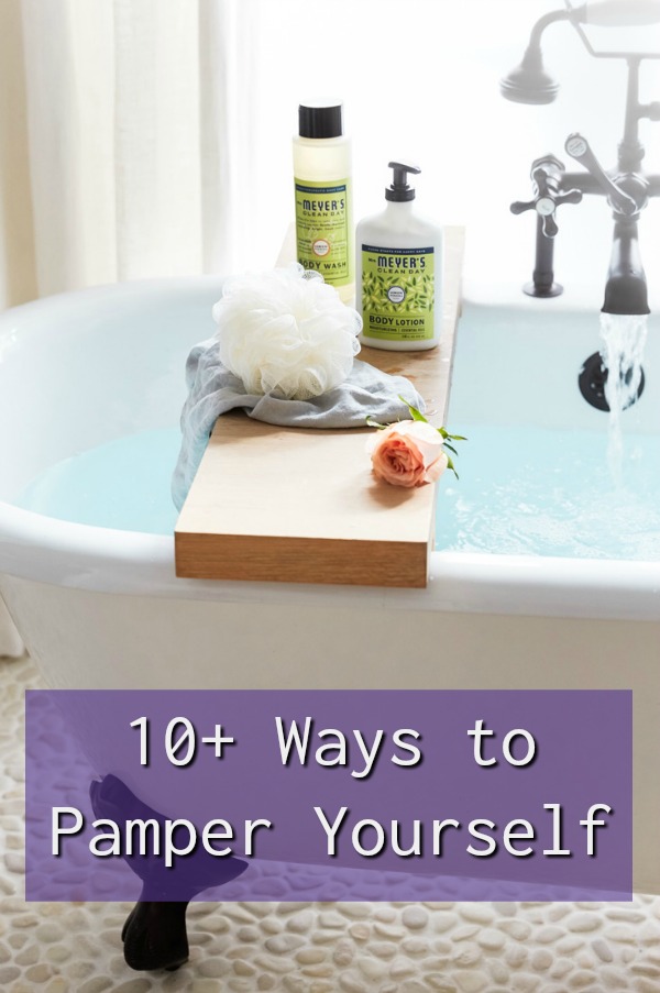 Ideas on how to pamper yourself