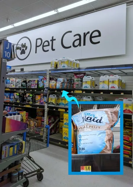 Where to find LitterMaid® Premium Walnut at Walmart