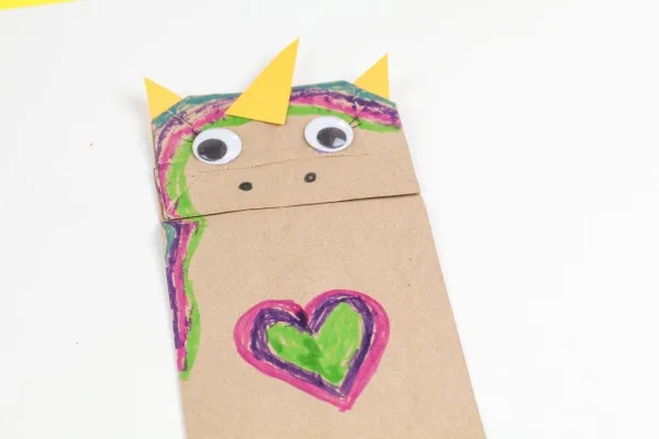 Unicorn Paper Bag Craft Tutorial