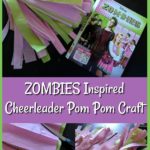 AD: Make this Disney Channel's ZOMBIES Inspired DIY Cheerleading Pom Pom Craft and cheer on Zed and Addison while watching the movie. Or use it when practicing the dances while listening to the soundtrack. Fun tissue paper craft for kids!