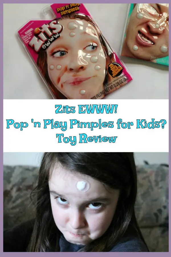 AD: Looking for gross toys for kids? Then you need to check out Zits pop and play pimples. They are zit stickers filled with a fake puss that is similar to a slime mixture. Click to watch these kids react to this toy and read this family's review.