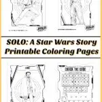 Do you and your kids love Star Wars? Have fun with these free printable SOLO: A Star Wars Story coloring pages and activities featuring Han Solo, Chewbacca, Lando, and more!