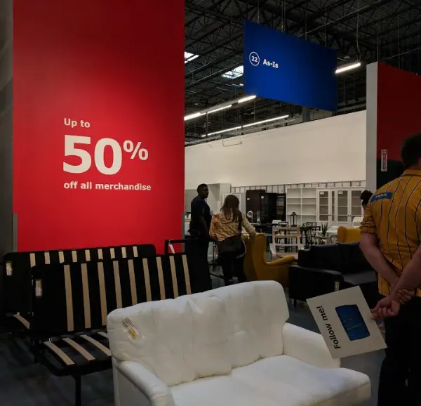 Find discounted items in the As Is section at IKEA Oak Creek