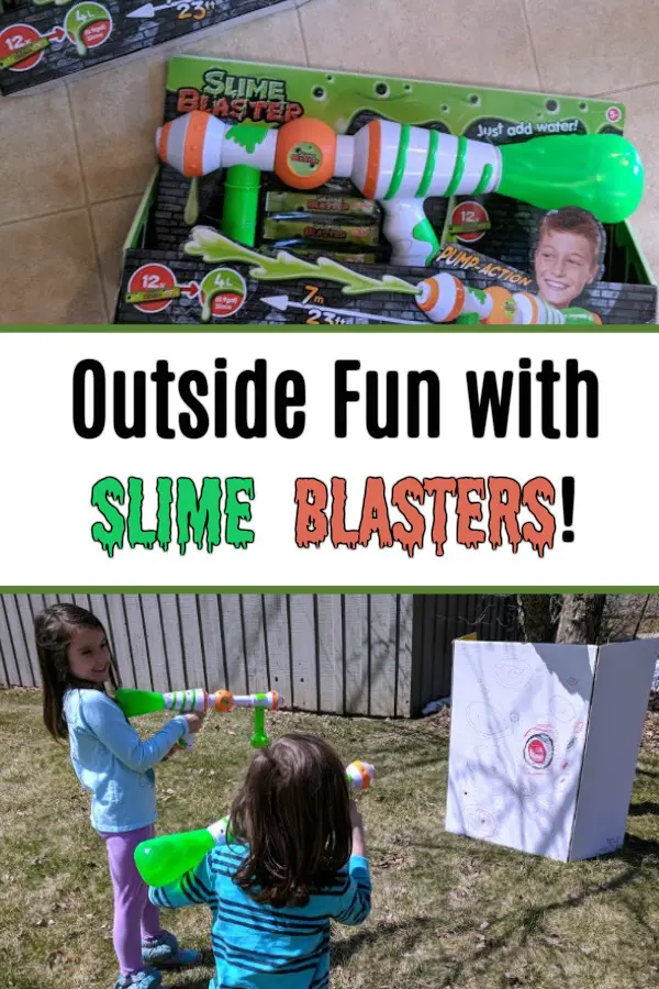 AD: Looking for a new twist on playing with slime? Try something different than a regular water gun and get the kids outside this summer with Slime Blasters! Check out this toy review with kids and a demo of how the Slime Blaster works.