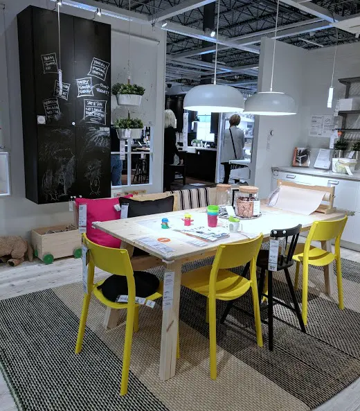 IKEA family kitchen showroom