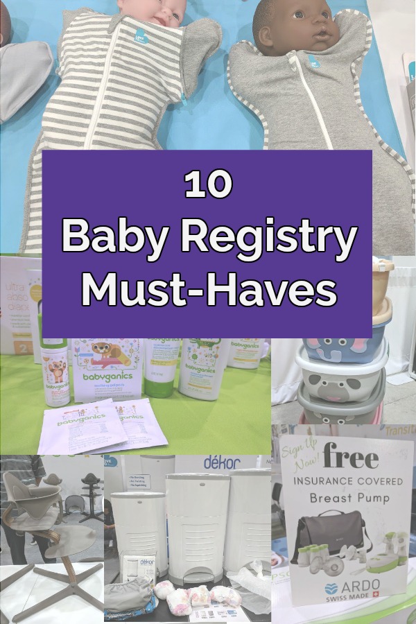 AD: Check out our TOP 10 baby gear picks from the Chicago Baby Show 2018. These make great baby shower gifts, so add these baby items to your baby registry! Parents will love these practical and function baby products for newborns through toddlers, such as a breast pump, infant bath tub, storage bins, teething, high chair, easy swaddling, and more! #Chicagobabyshowblogger